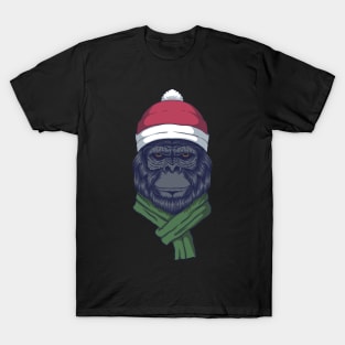 Christmas Gorilla T-Shirt